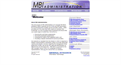 Desktop Screenshot of mbiadmin.com